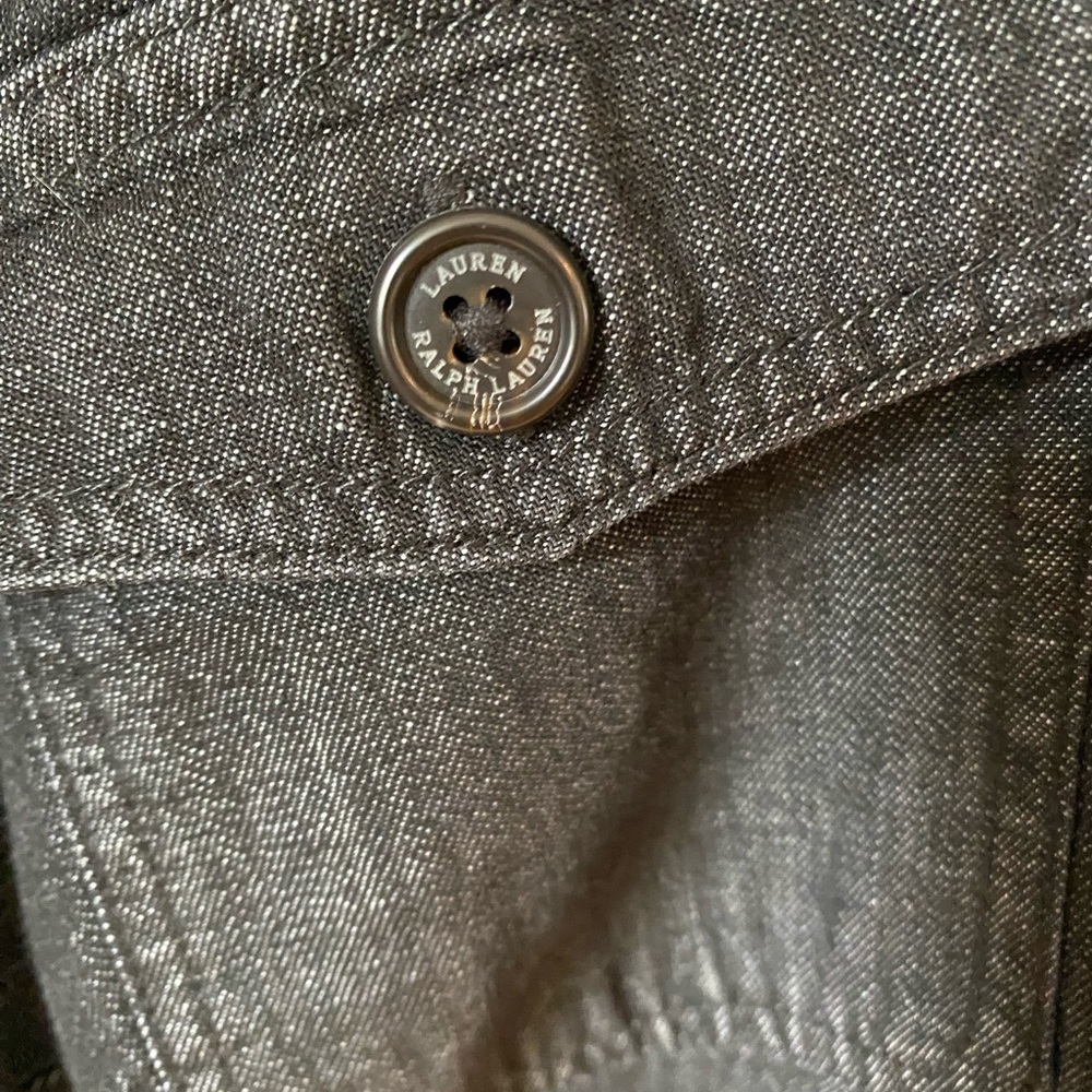 Ralph Lauren Utility Denim Shirt Dress - Picture 6 of 6
